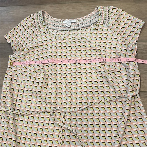 Liz Lange Maternity Dress Size Small Removable Belt Baby Girl - Picture 6 of 15